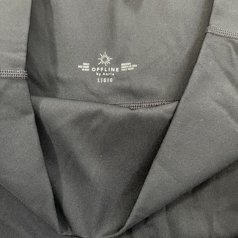 Black Biker Shorts from Aerie